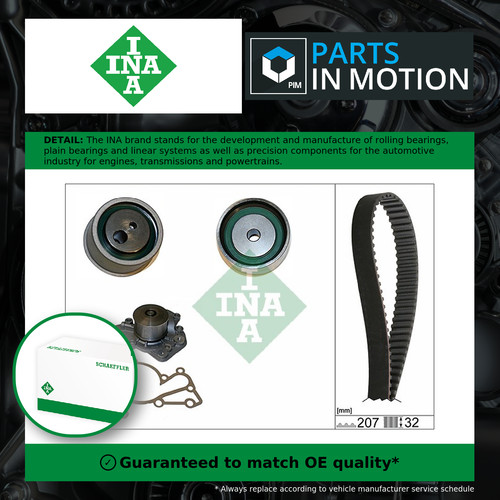 Timing belt water pump - belt,