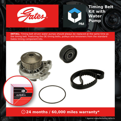 Timing belt water pump - water,