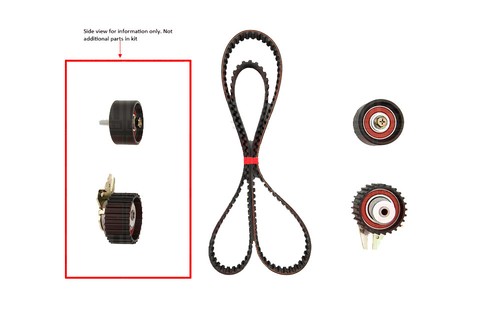 Timing belt kit fiat - timing, 2.0