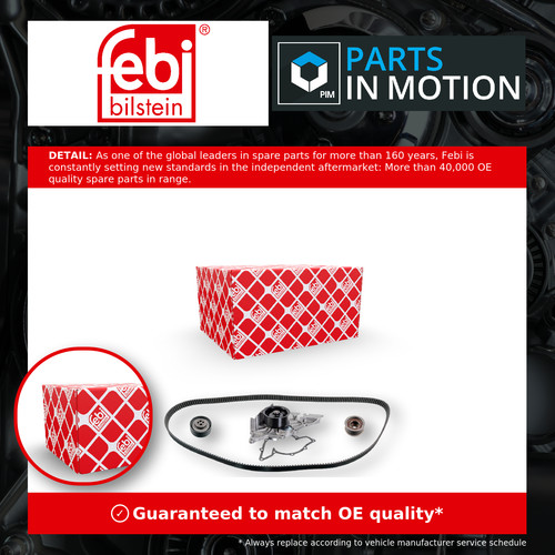 Timing belt water pump kit - timing,