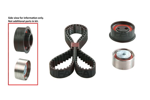Timing belt kit hyundai coupe - belt,