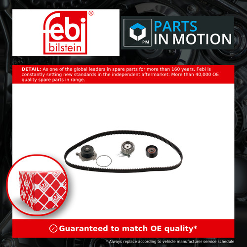 Timing belt water pump kit - timing, &